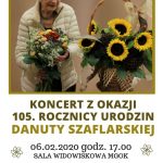 [Piwniczna Zdrój]: 105 urodziny Danuty Szaflarskiej