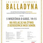 Narodowe Czytanie 2020: Balladyna