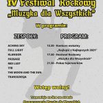 [Łososina Dolna]: IV Festiwal Rockowy „Muzyka dla wszystkich”