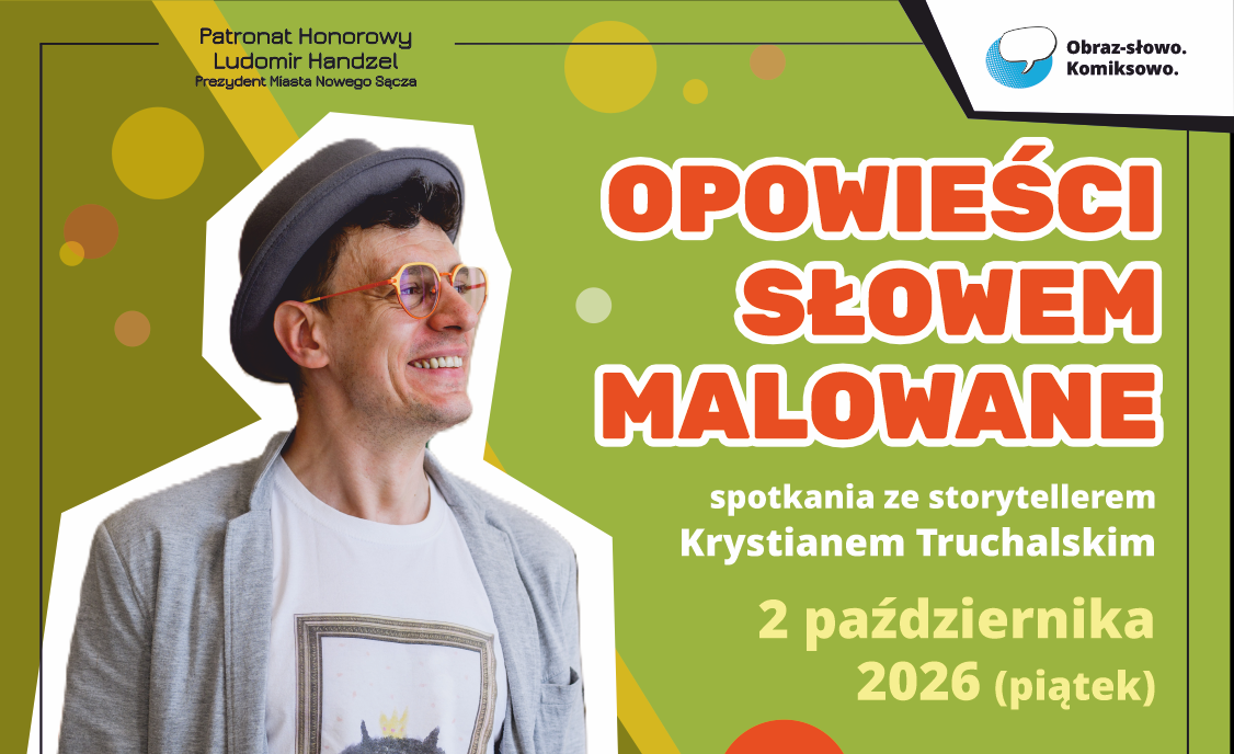 plakat wydarzenia obrazy słowem malowane
