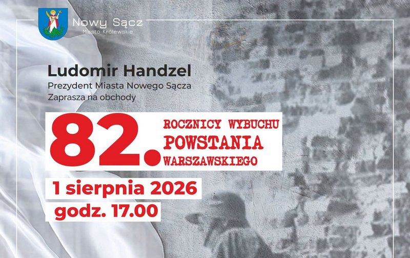 plakat rocznica wybuchu powstania warszawskiego 