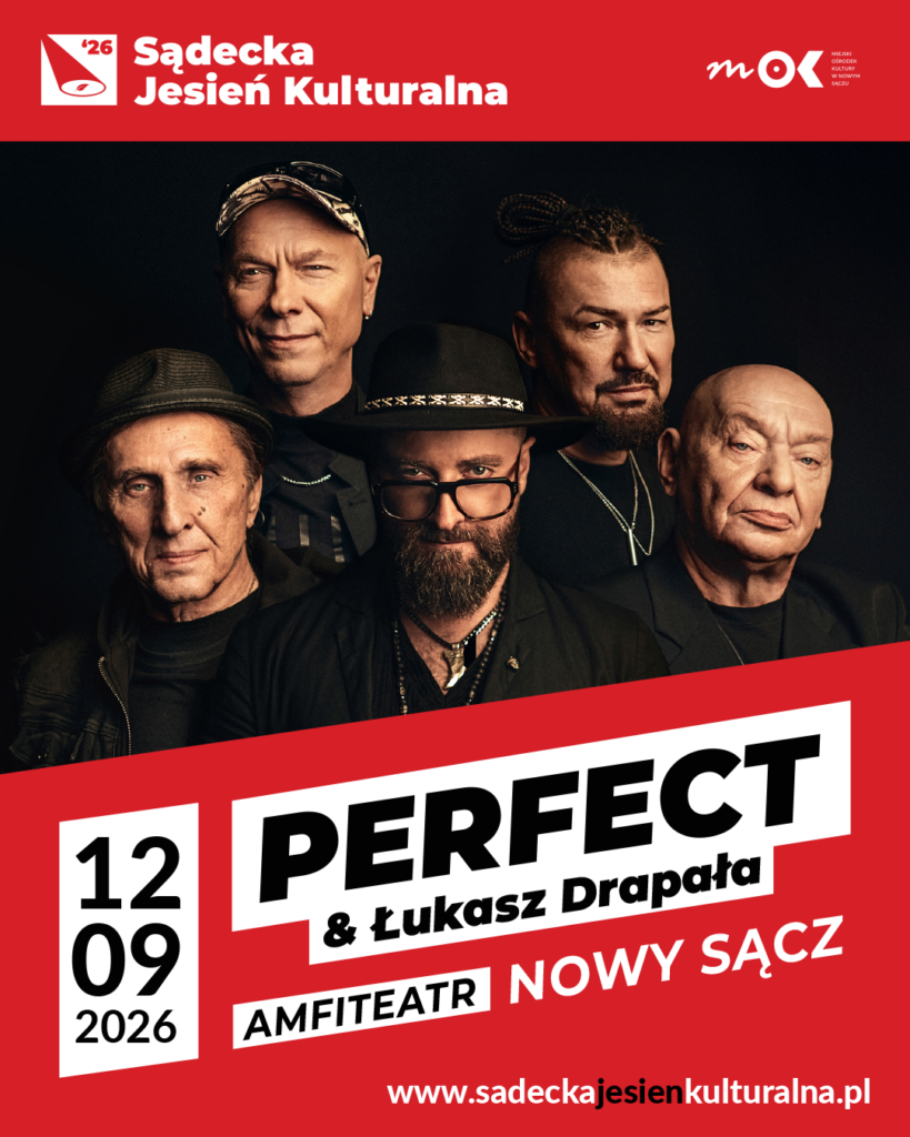 plakat koncertu zespołu Perfect plakat koncertu zespołu Perfect