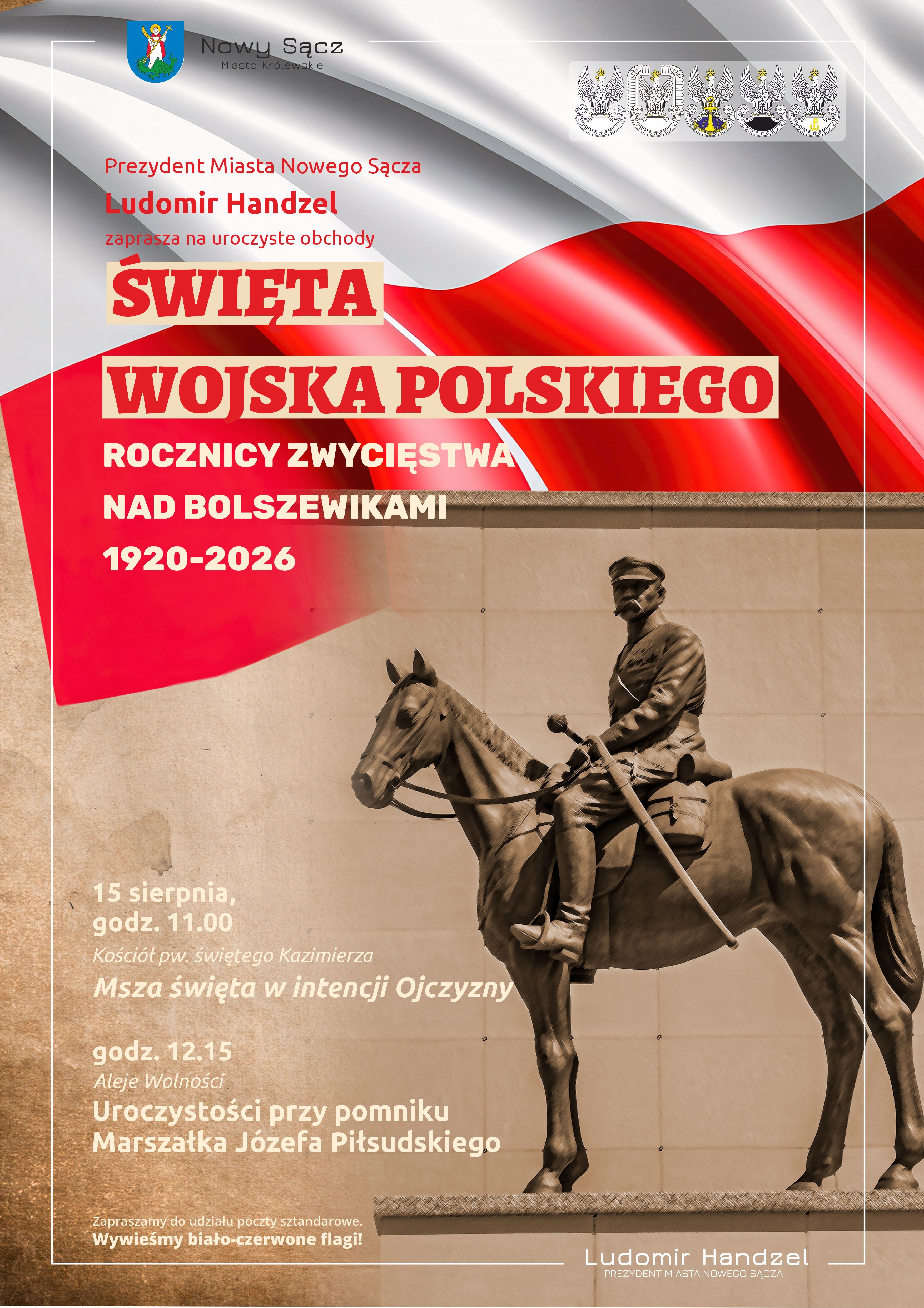 plakat Święto Wojska Polskiegolskiego