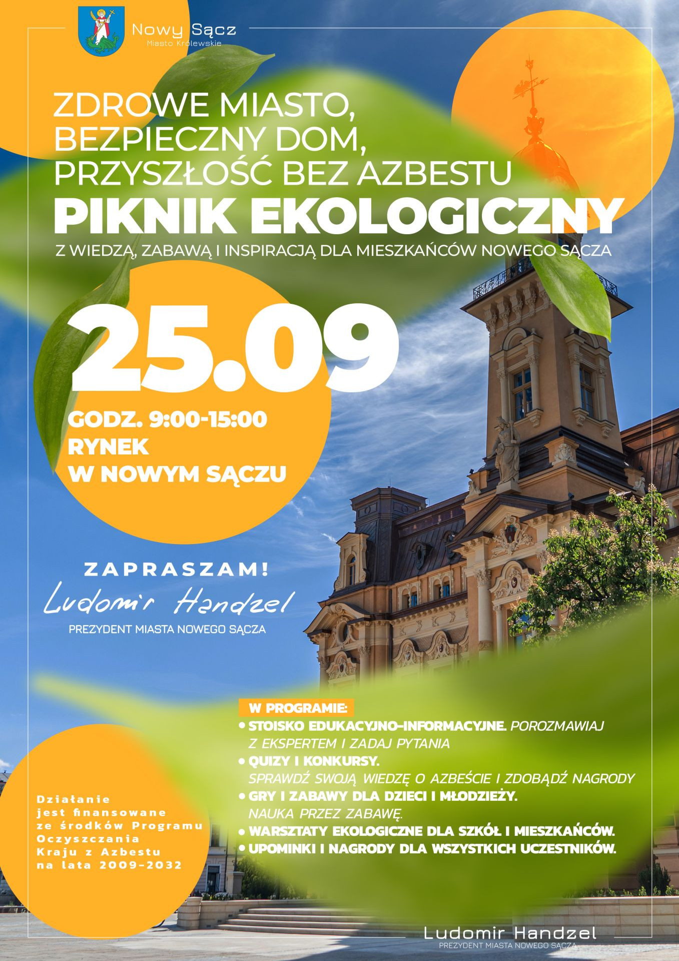 plakat pikniku ekologicznego