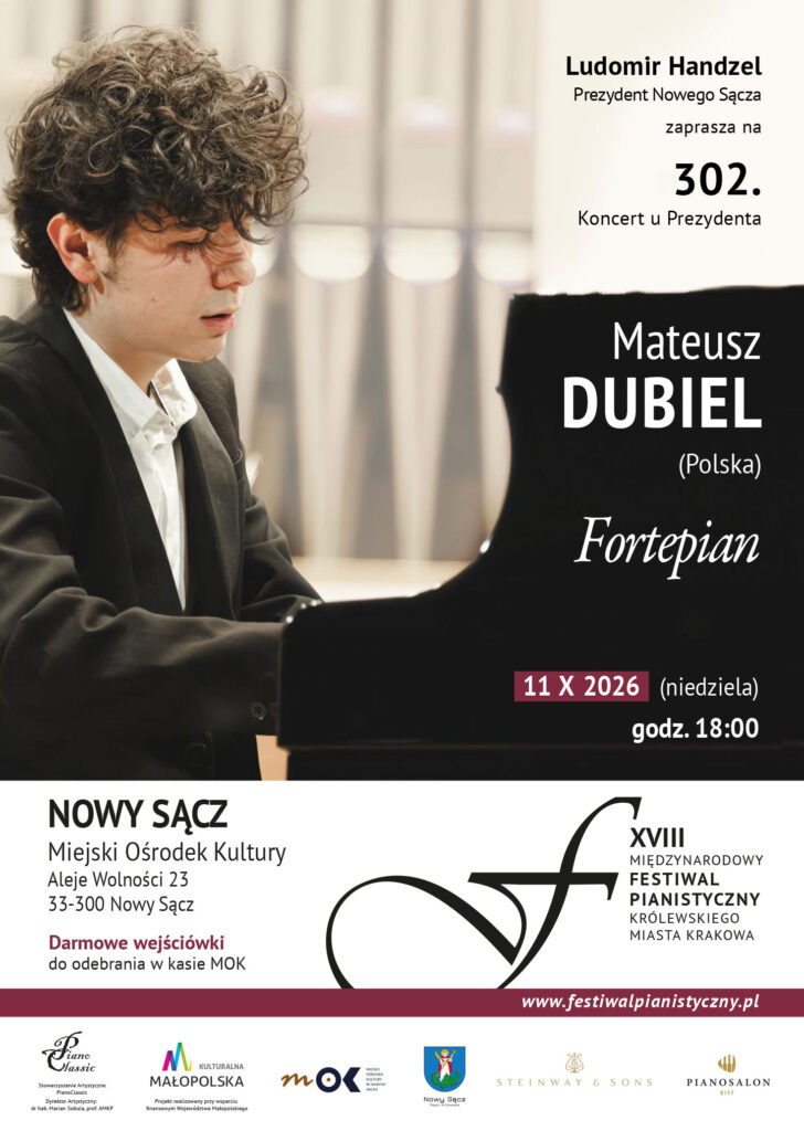 plakat 302. Koncertu u Prezydenta plakat