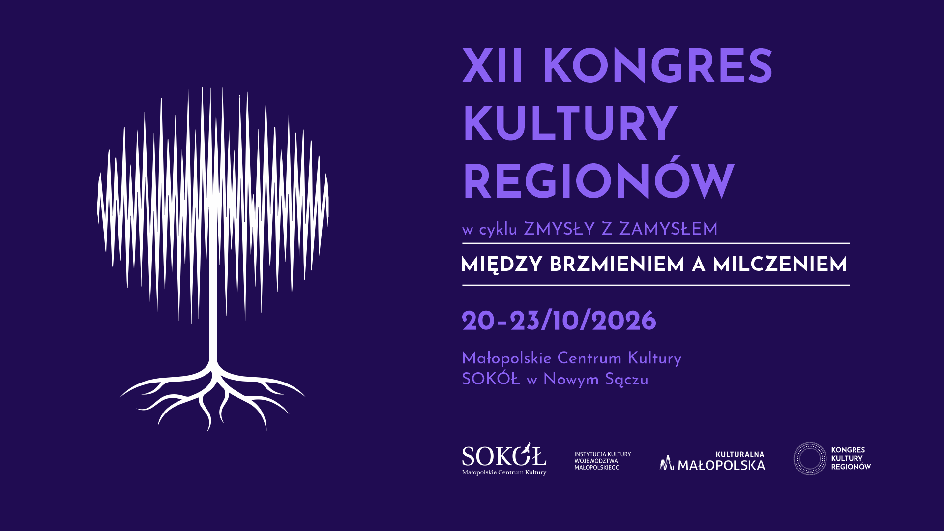 plakat XII Kongres Kultury Regionów