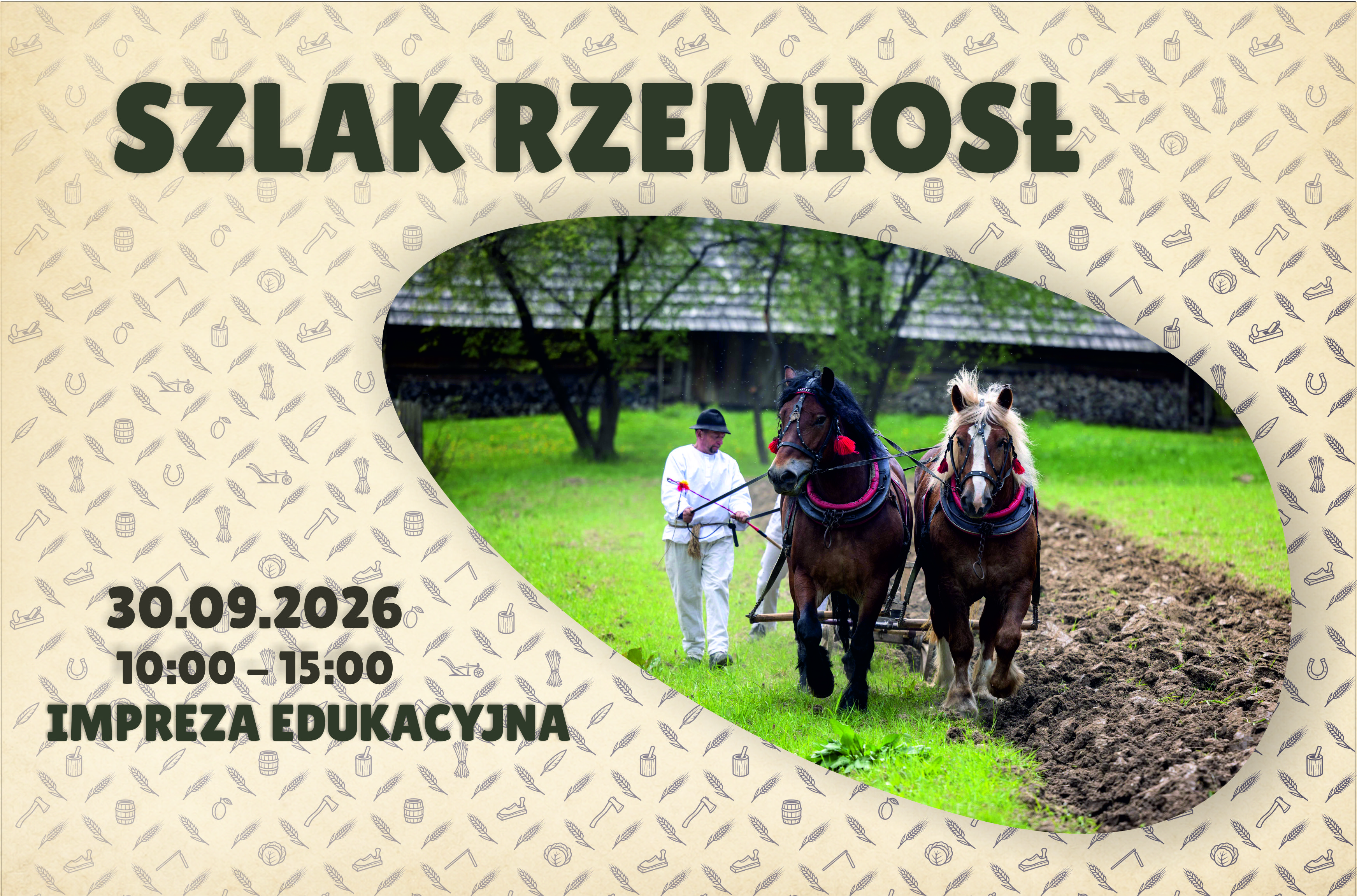 plakat wydarzenia szlak rzemiosł