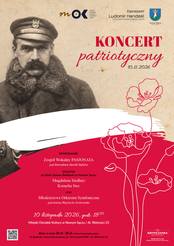 plakat Koncertu Patriotycznego plakat Koncertu Patriotycznego