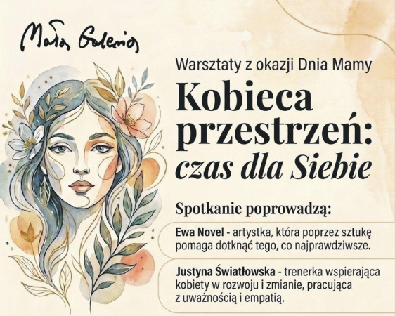 Warsztaty „Kobieca przestrzeń: czas dla Siebie” 