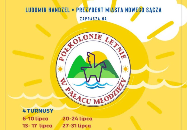 Zapisy na półkolonie w Pałacu Młodzieży