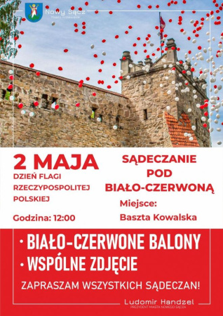 Sądeczanie pod Biało-Czerwoną - Święto Flagi 