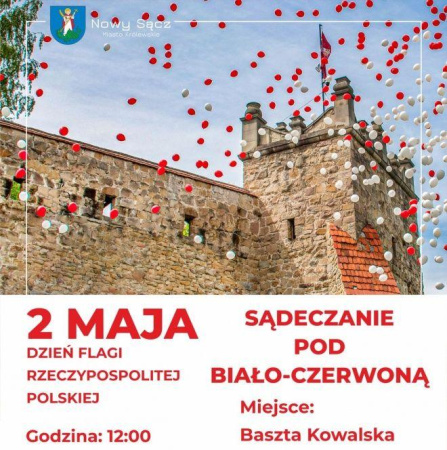 Sądeczanie pod Biało-Czerwoną - Święto Flagi 