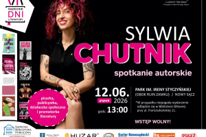 Spotkanie autorskie z Sylwią Chutnik