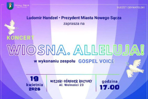 Wielkanocny koncert „Wiosna. Alleluja!” w wykonaniu Gospel Voice