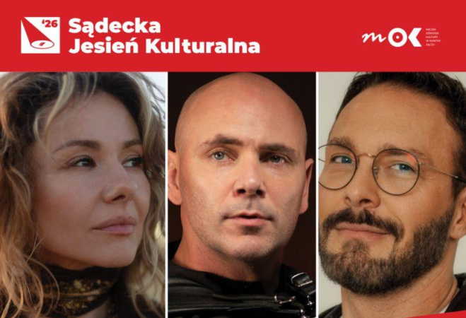 Sądecka Jesień Kulturalna Ania Karwan, Sławek Uniatowski, Marcin Wyrostek i Sinfonia Carpathia