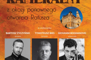 Koncert kameralny z okazji ponownego otwarcia Ratusza 300. Koncert u Prezydenta