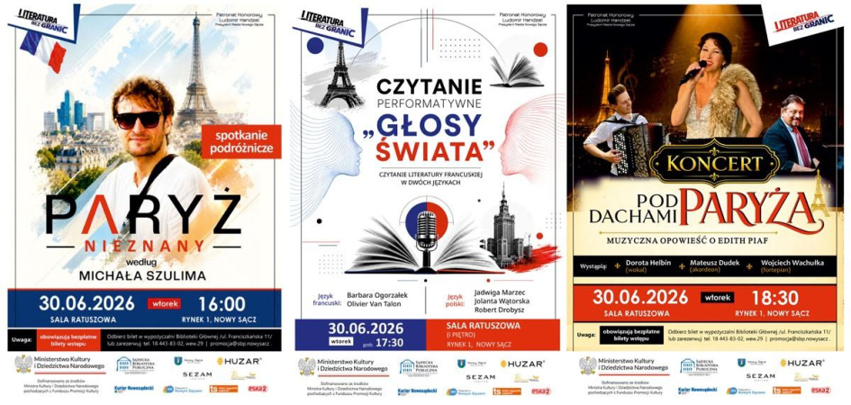 „Smaki, słowa i melodie Francji”
