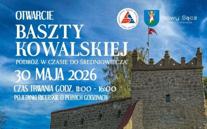 Podróż w czasie do średniowiecza - Otwarcie Baszty Kowalskiej 