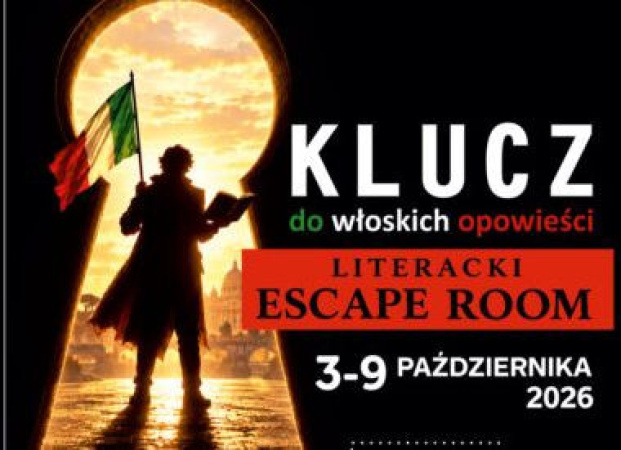 „Klucz do włoskich opowieści” – literacki escape room