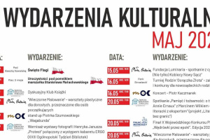 Wydarzenia kulturalne w Nowym Sączu - maj 2026