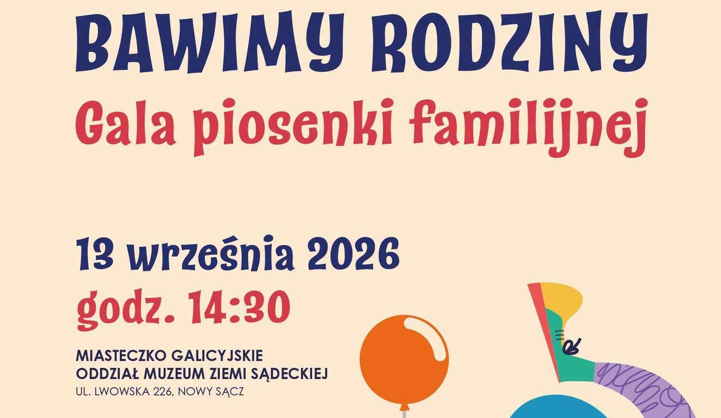 plakat Gala piosenki familijnej
