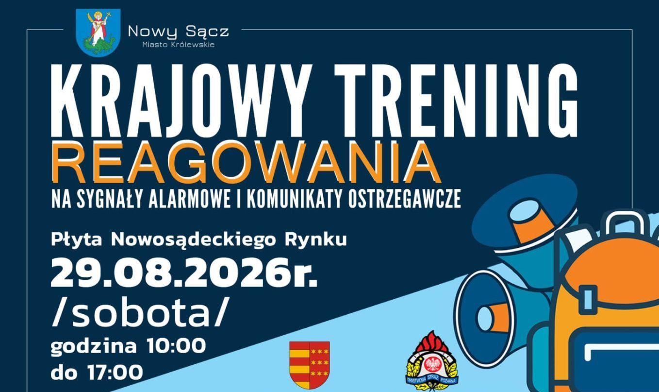 plakat Krajowy Trening Reagowania