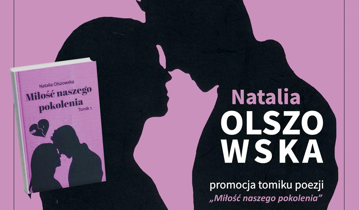plakat promocji tomiku poezji „Miłość naszego pokolenia”