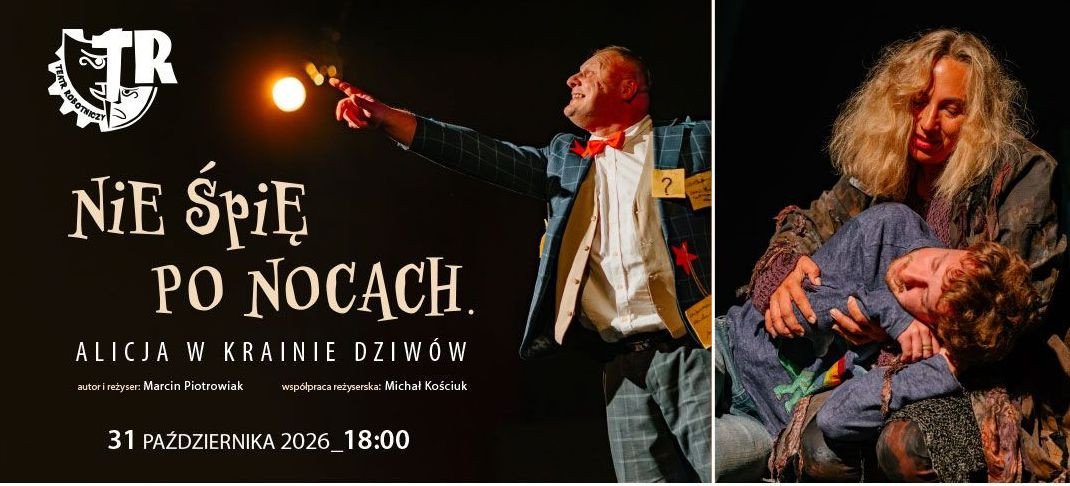 plakat Spektakl Alicja w Krainie Dziwów