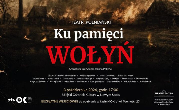 plakat teatr Wołyń