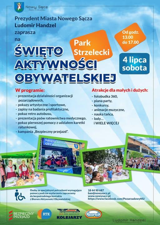 plakat Święto Aktywności Obywatelskiej 