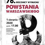76. Rocznica Wybuchu Powstania Warszawskiego