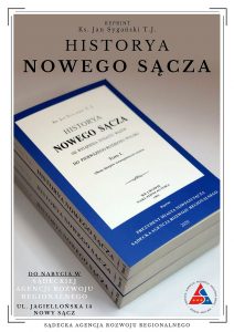 okładka książki Historya Nowego Sącza ks. Jana Sygańskiego