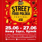 Plakat Zlot Food Trucków Nowy Sącz