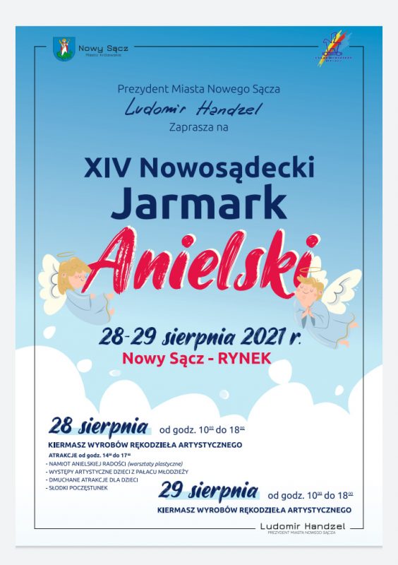Plakat XIV Nowosądecki Jarmark Anielski
