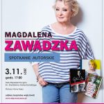 Spotkanie autorskie z Magdaleną Zawadzką