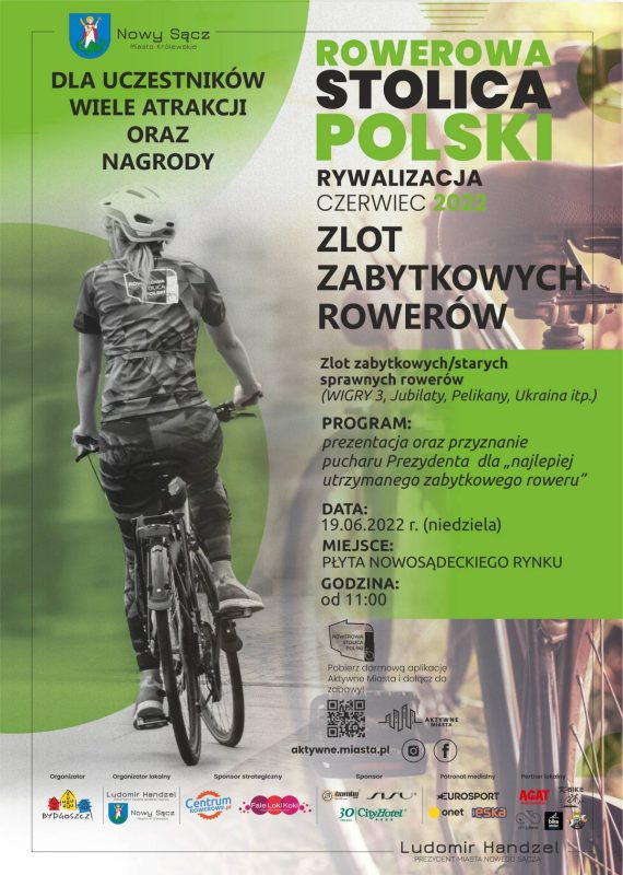 Plakat Zlot zabytkowych rowerów