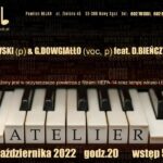 Plakat koncert Atelier Jazz Club
