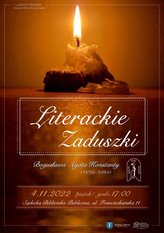 Plakat Zaduszki Literackie