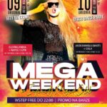 Plakat Mega Weekend w Infinity