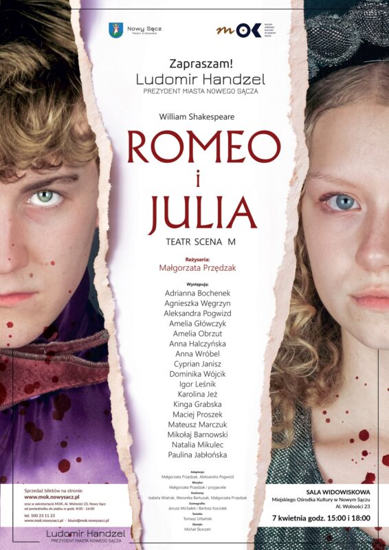 Spektakl Romeo i Julia, 7 kwietnia 2024 r.