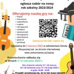 [Korzenna]: Szkoła Muzyczna I stopnia w Korzennej ogłasza nabór na nowy rok szkolny 2023/2024