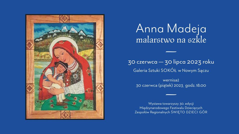[wystawa]: Anna Madeja – Malarstwo na szkle 30 czerwca – 30 lipca 2023 r.