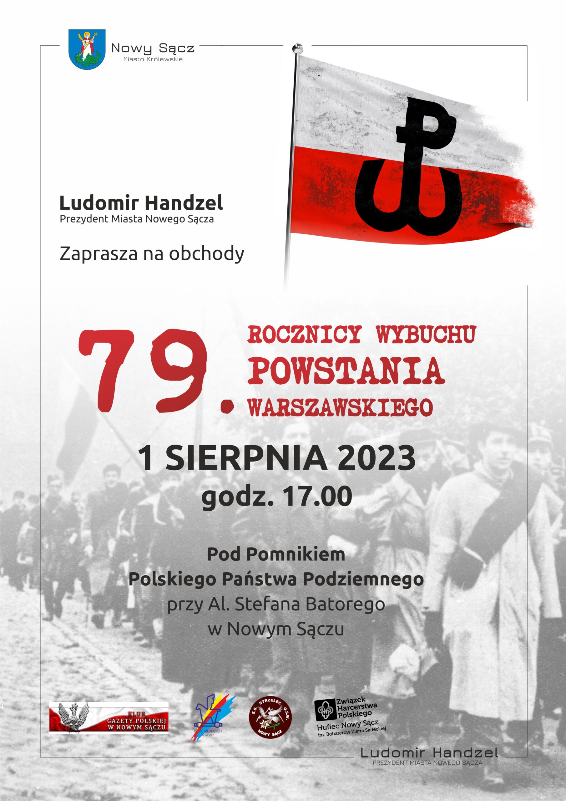 [wydarzenie]: obchody 79. rocznicy wybuchu Powstania Warszawskiego
