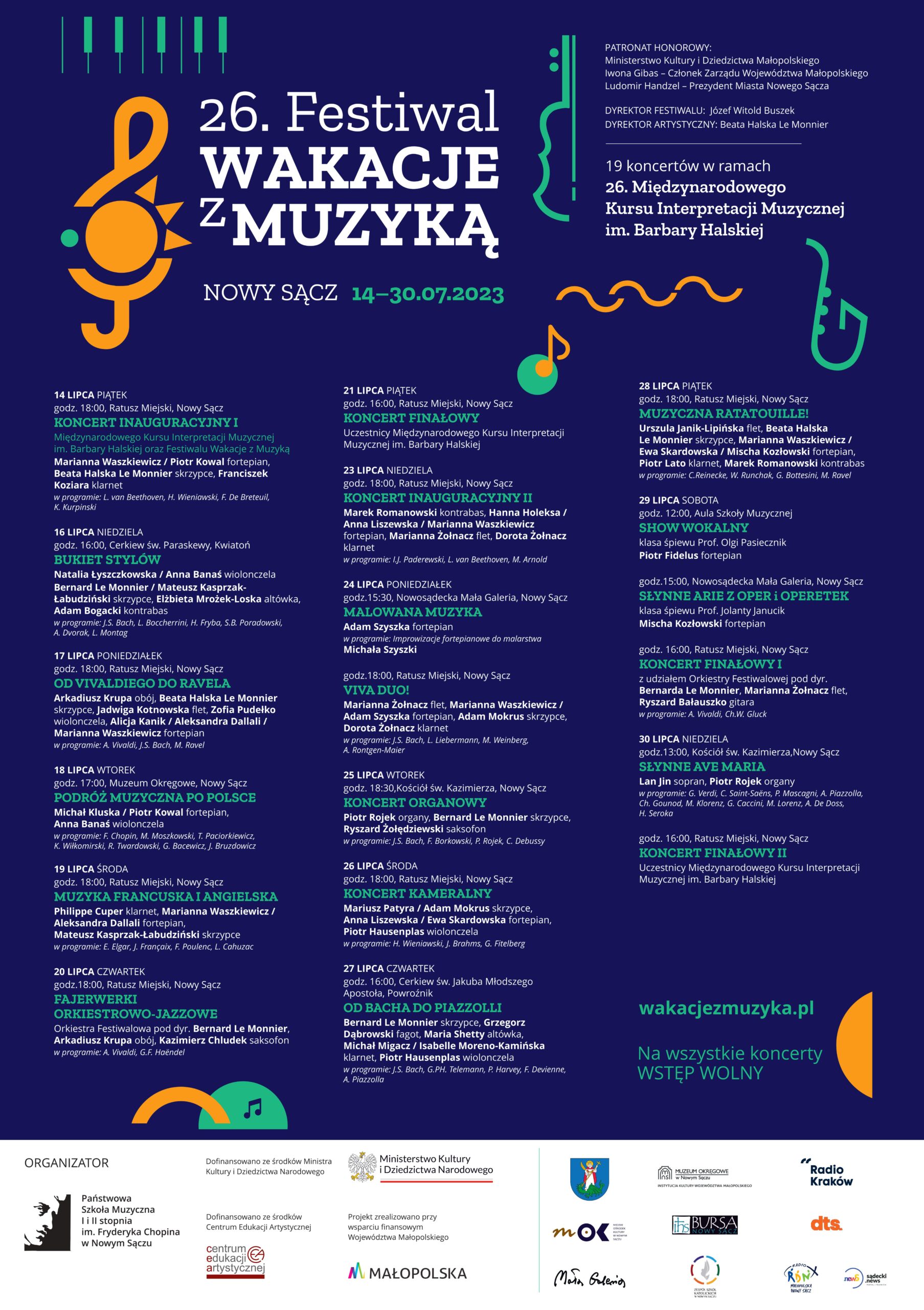 26. Festiwal Wakacje z Muzyką
