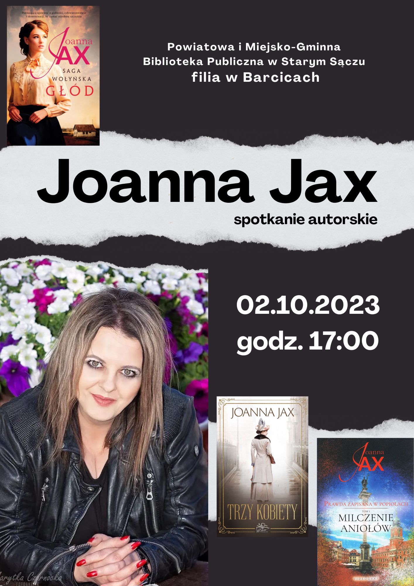[Barcice]: Spotkanie autorskie Joanna Jax