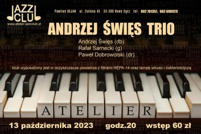 [koncert]: Andrzej Święs Trio