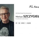 [spotkanie autorskie]: Mariusz Szczygieł – spotkanie autorskie