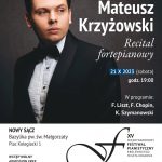 [wydarzenie]: 281. Koncert u Prezydenta – Mateusz Krzyżowski (Recital fortepianowy)
