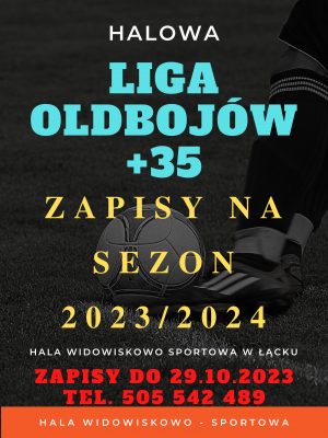 [Łącko]: Halowa Liga Oldbojów +35 – zapisy na sezon 2023/2024 