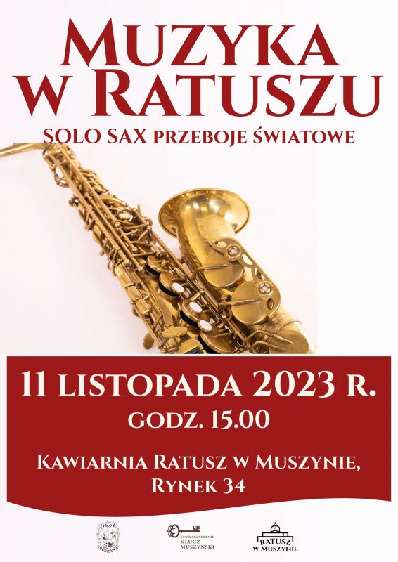 [Muszyna]: Muzyka w Ratuszu - Solo Sax Przeboje Światowe
